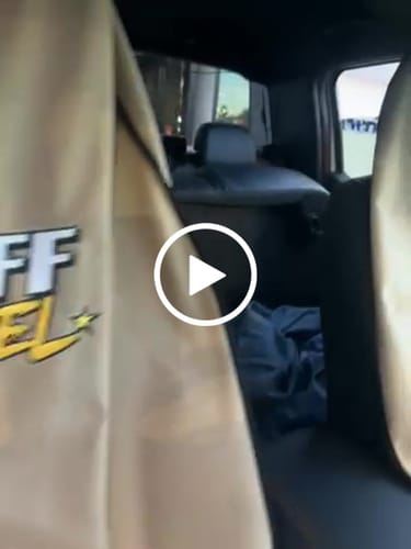 Customer video review of Waterproof Car Towel Seat Cover