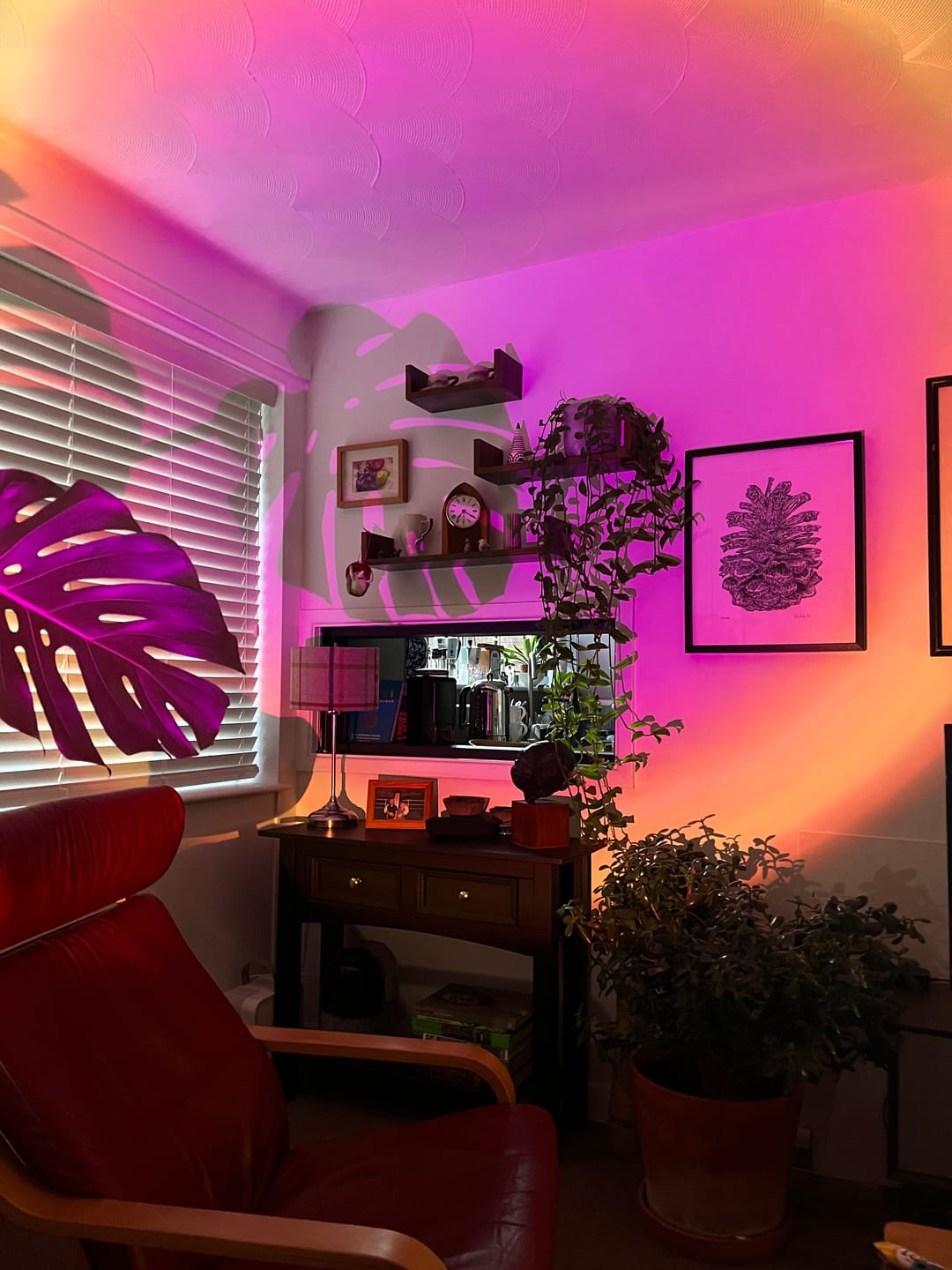 Customer photo review of Golden Hour Sunset Lamp