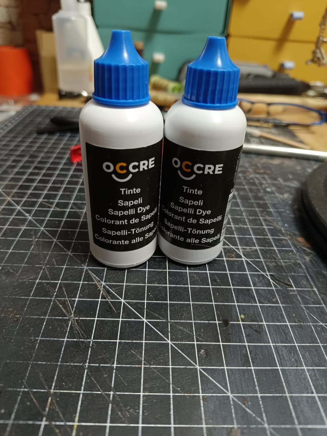 Customer photo review of Tinte Acrílico Sapelli 50 ml