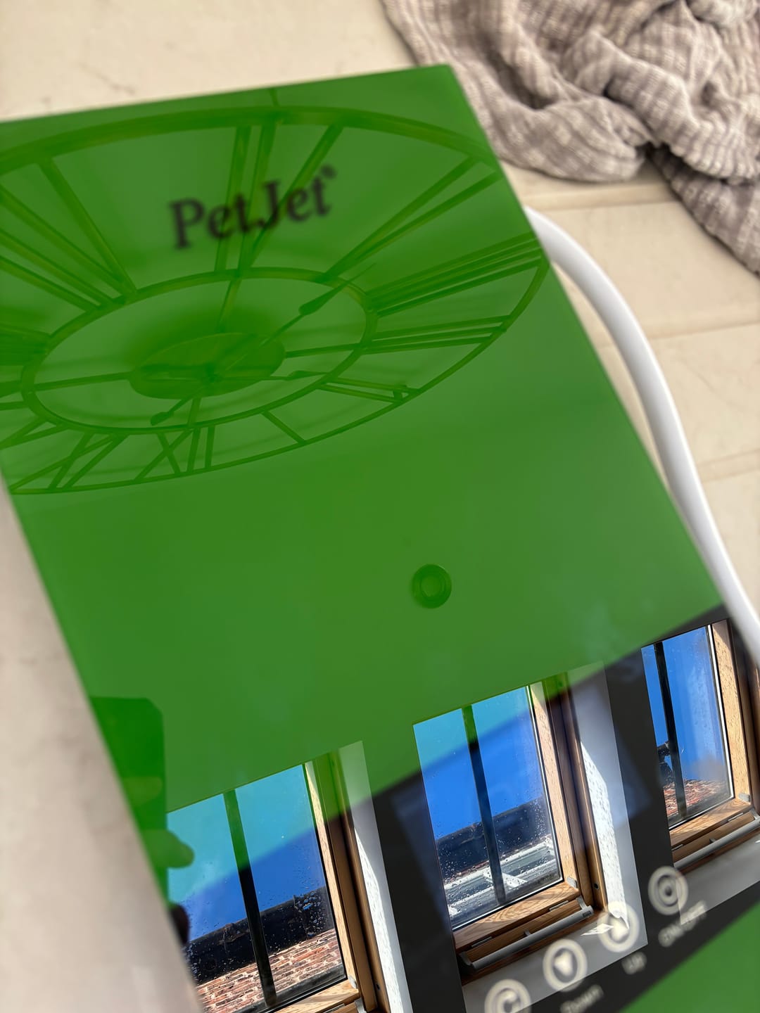 Customer photo review of PetJet Hot Shower Pro™ - Hard Wired