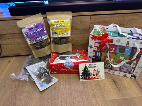 Customer photo review of 🎁 Weihnachtskalender für Dich & Deine Meerschweinchen – 24 Tage voller Freude 🎅