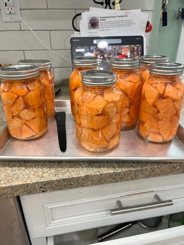 Customer photo review of Canning Rack for Pressure Canner (2 Pack)