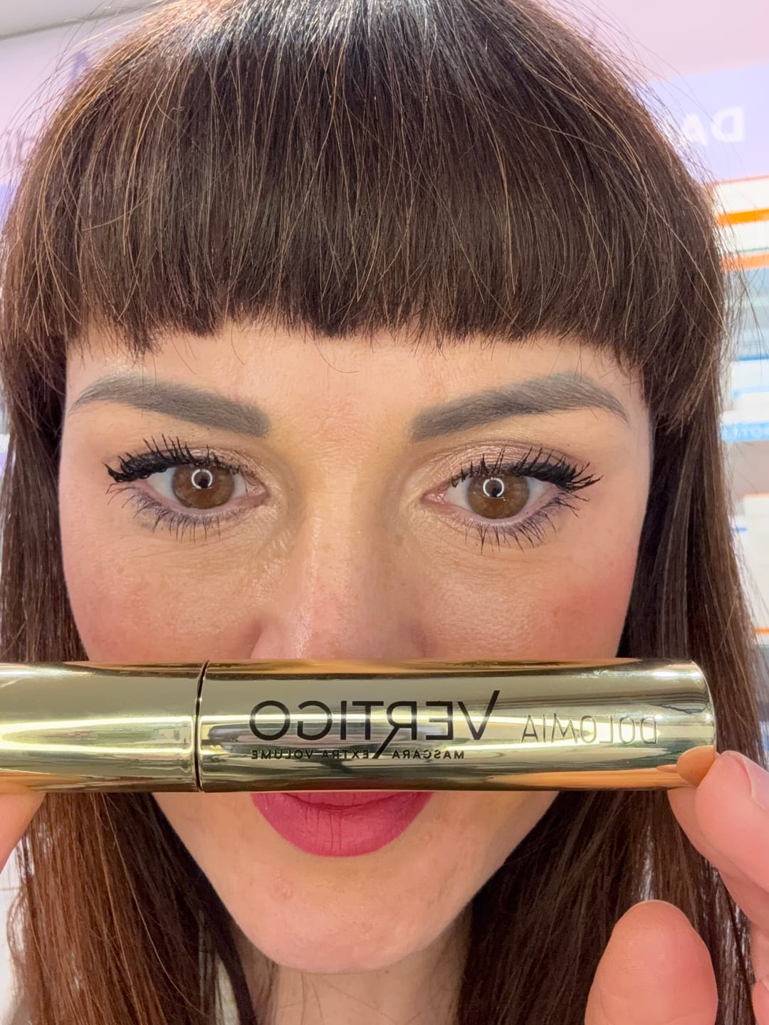 Customer photo review of Mascara Vertigo