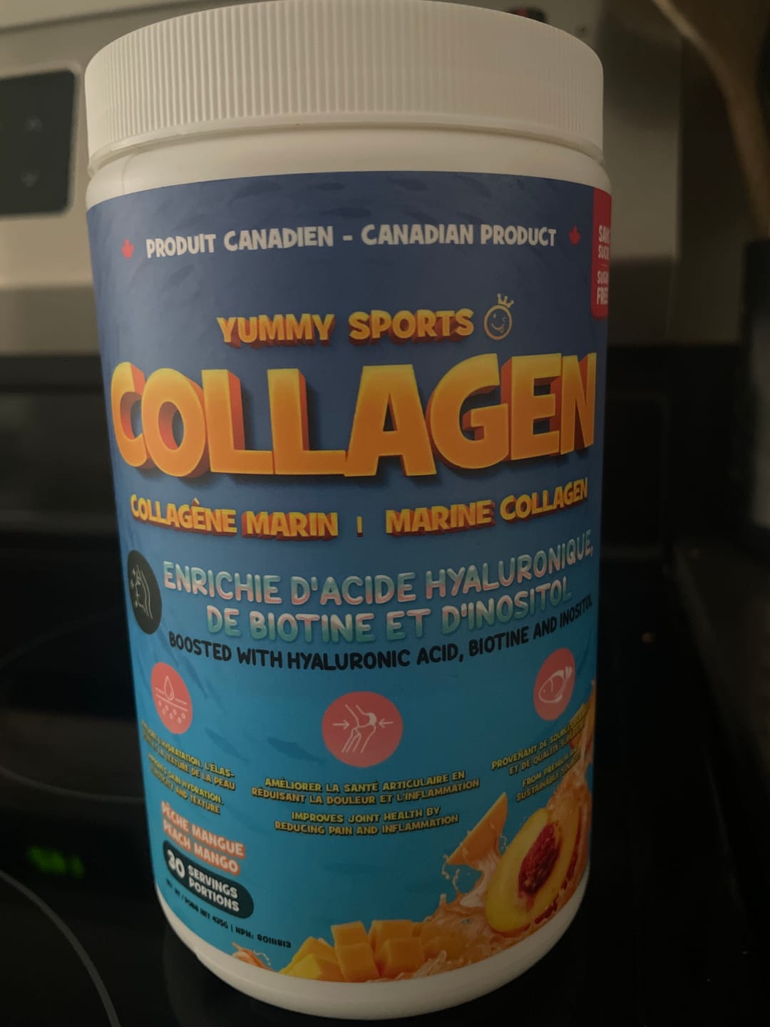 Customer photo review of Yummy Sports - Collagène marin + 435g