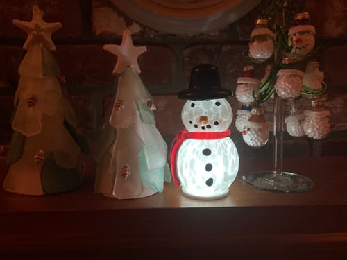 Customer photo review of Sea Glass Trees