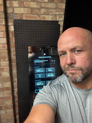 Customer photo review of MAGIC AI: Fitness Smart Mirror