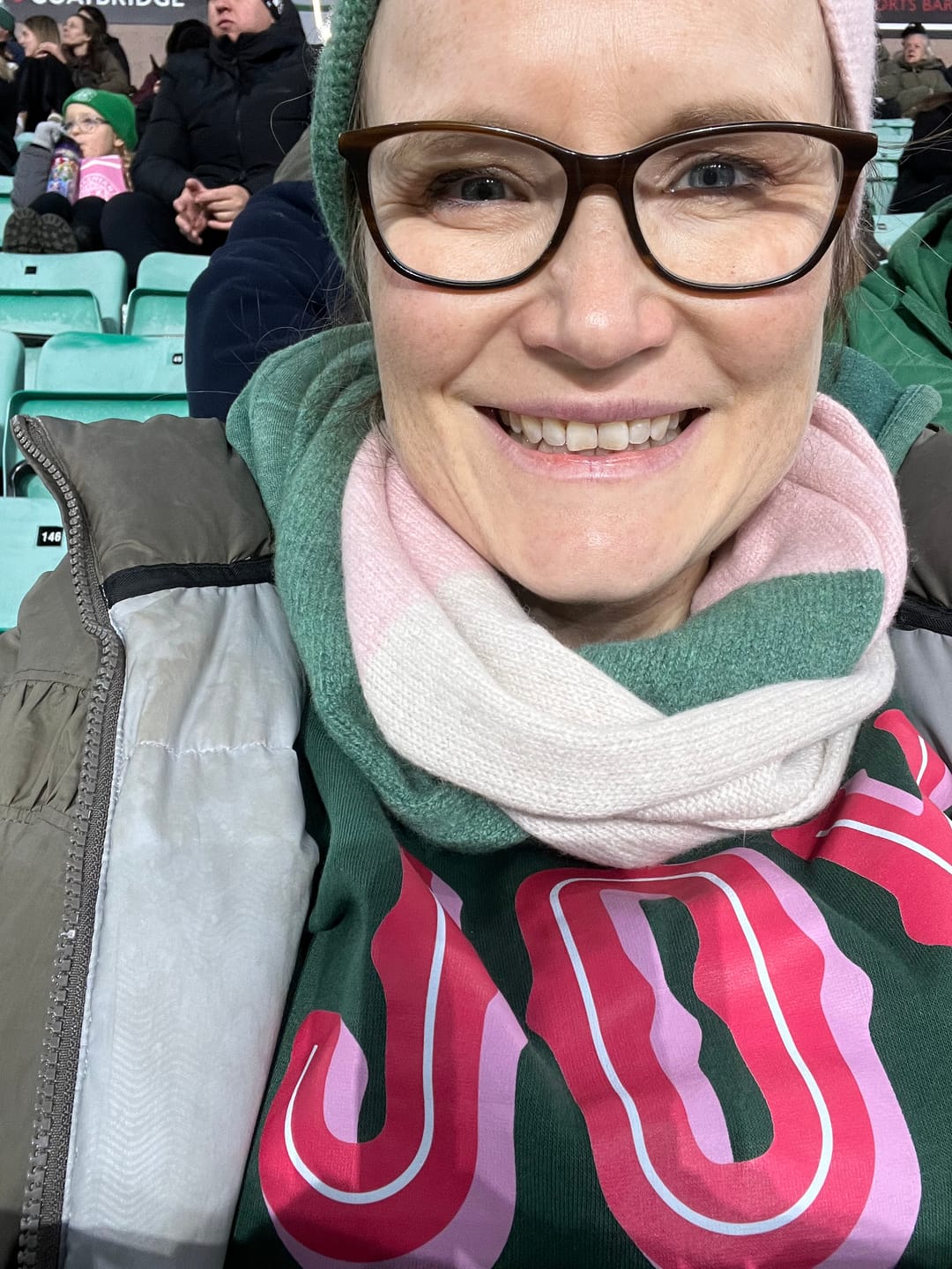 Customer photo review of JOY Christmas Sweatshirt