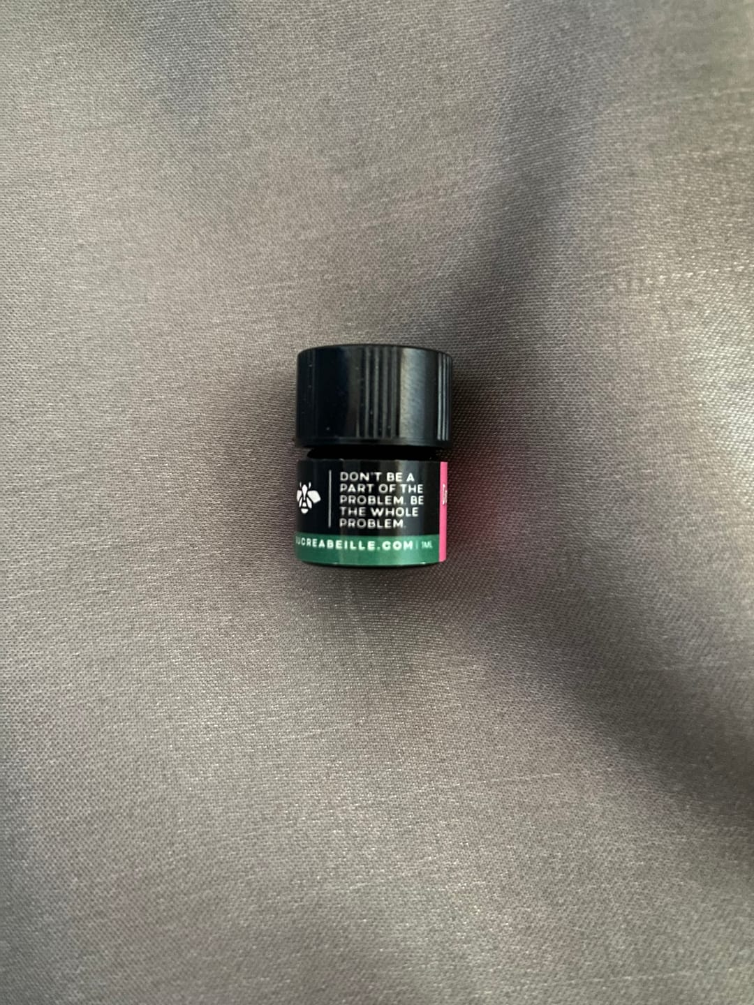 Customer photo review of Don't Be A Part Of The Problem. Be The Whole Problem.