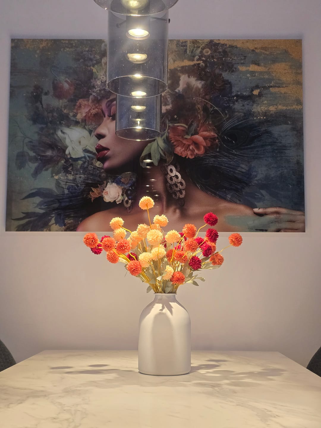 Customer photo review of Zijden Kiku Bloemen - Mix