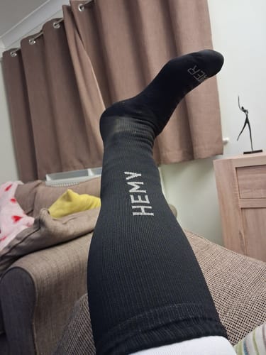 Customer photo review of HEMY Waterproof Socks