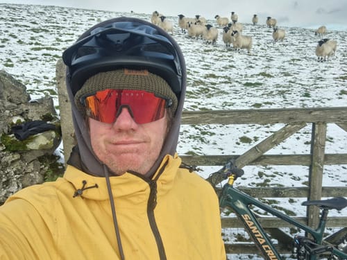 Customer photo review of Deathray™ | Riding Glasses