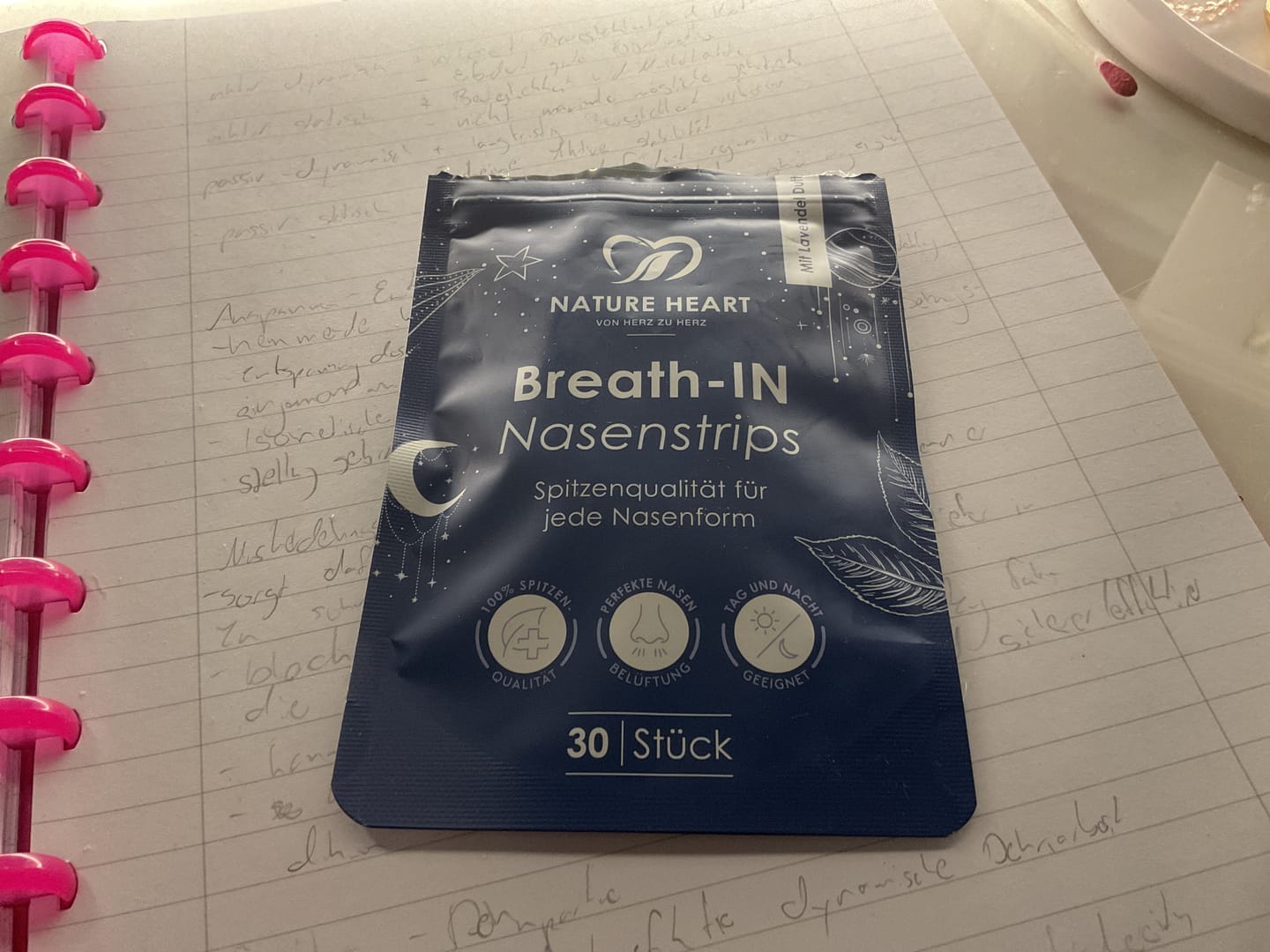 Customer photo review of Nasenstrips - Breath-IN
