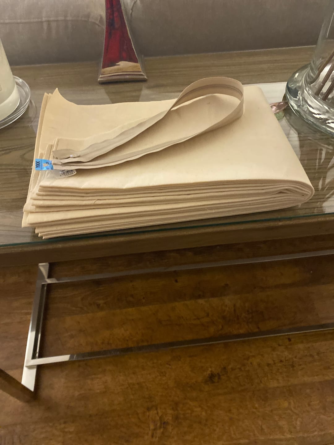 Customer photo review of Iron on Interfacing - Medium Weight - 90p per metre!