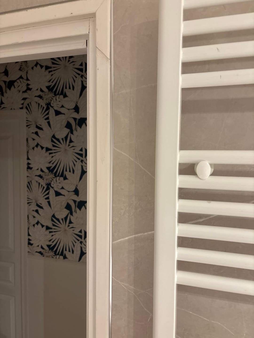 Customer photo review of Baguette Depart/Finition aluminium pour /PVC/SPC/Feuille de pierre