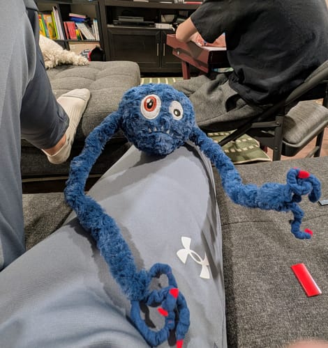Customer photo review of SKETCH Dave Plushie