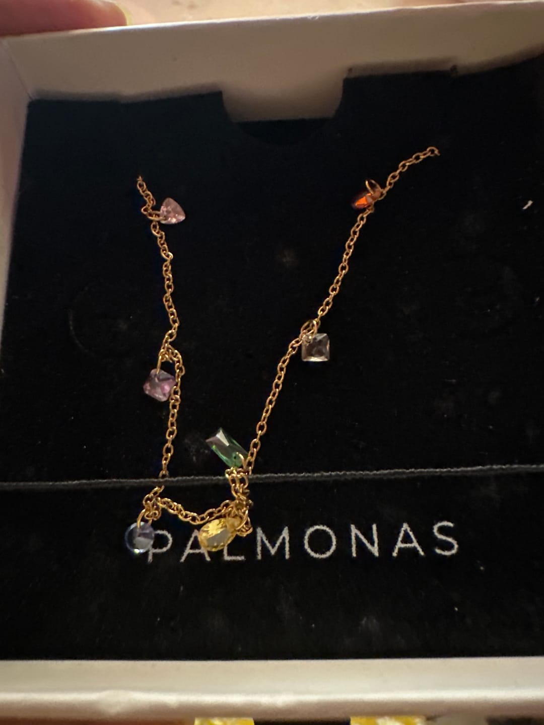 Customer photo review of Prismatic Harmony Necklace