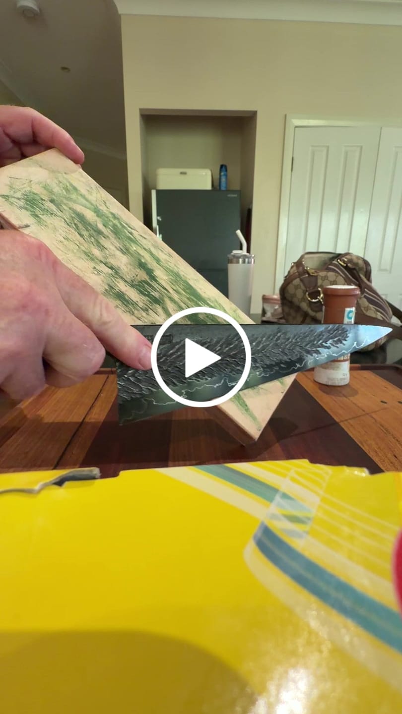 Customer video review of Large double sided strop