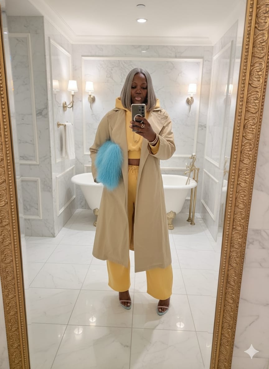 Customer photo review of Soufflé Cropped Hoodie Sets