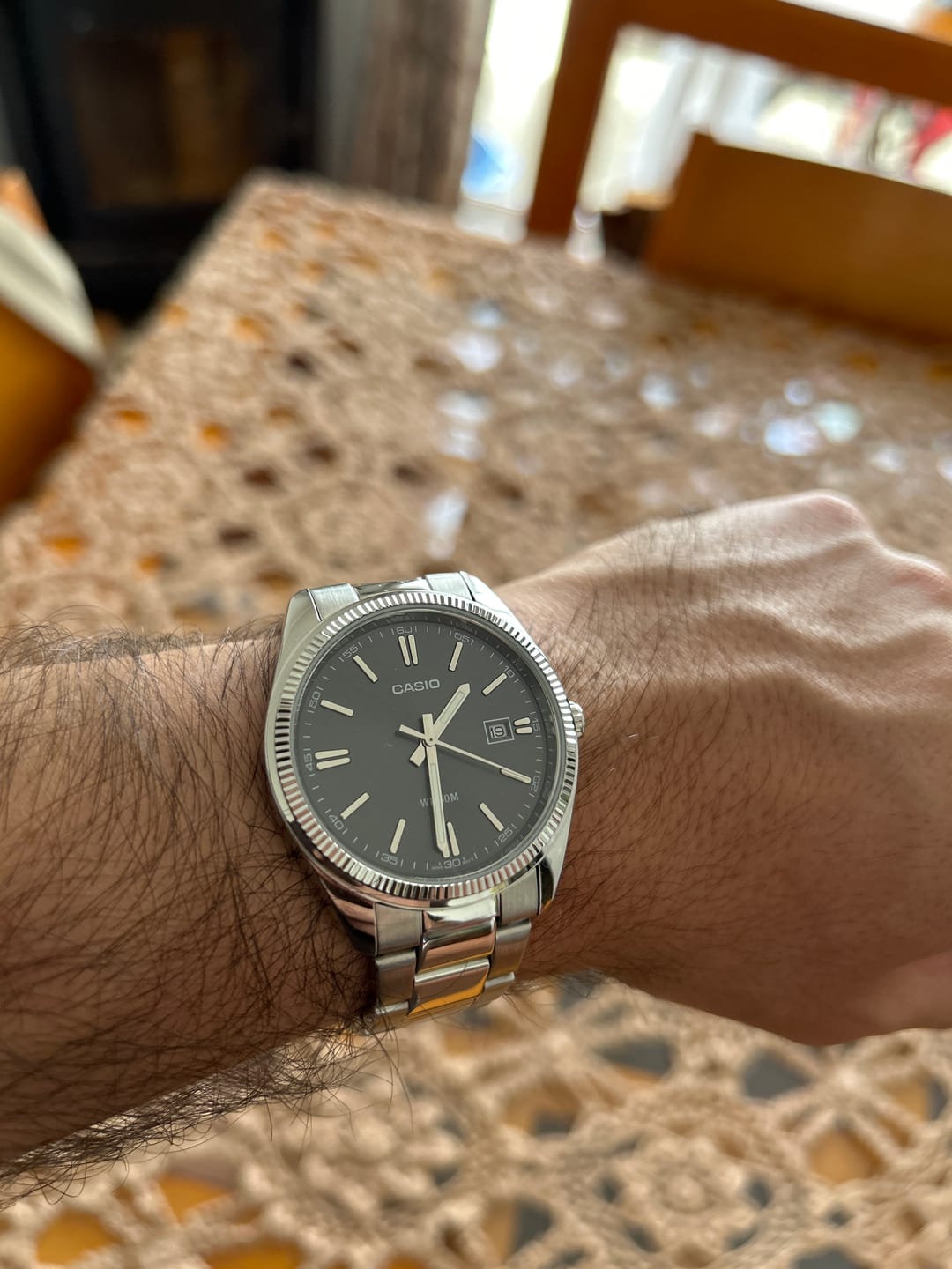 Customer photo review of Reloj Casio Análogo MTP-1302D-1A1V Negro 38,5mm
