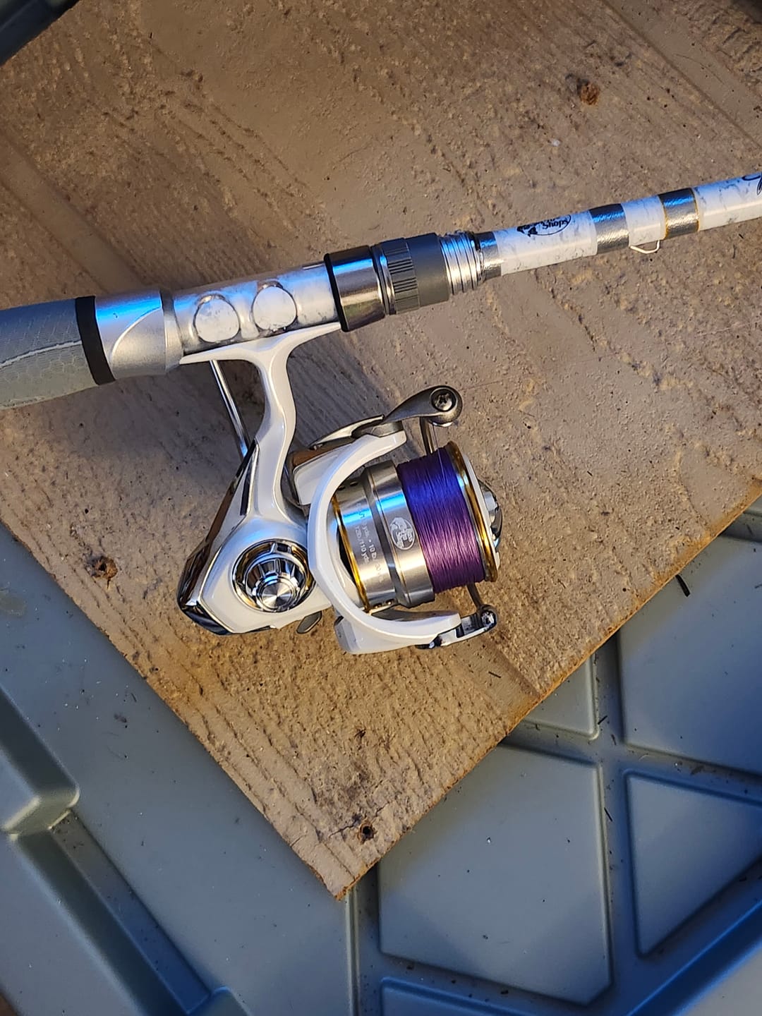 Customer photo review of Purple Prowler 8X - Ultra Performance 8 Strand