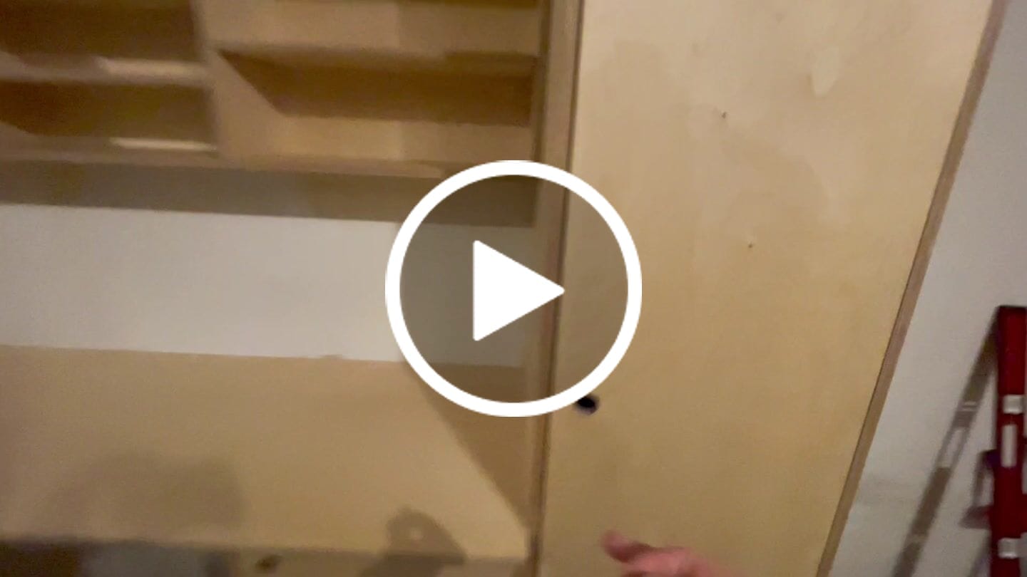 Customer video review of DIY Base Shop Cabinet - DIGITAL DOWNLOAD
