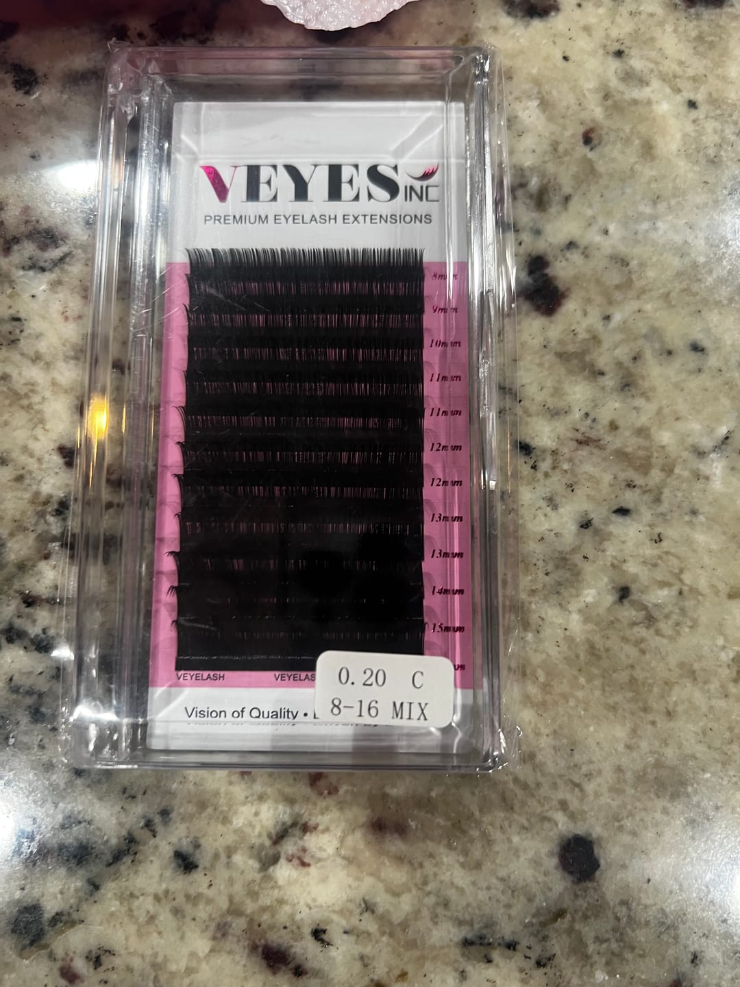 Customer photo review of Classic Lash Extensions 0.20mm