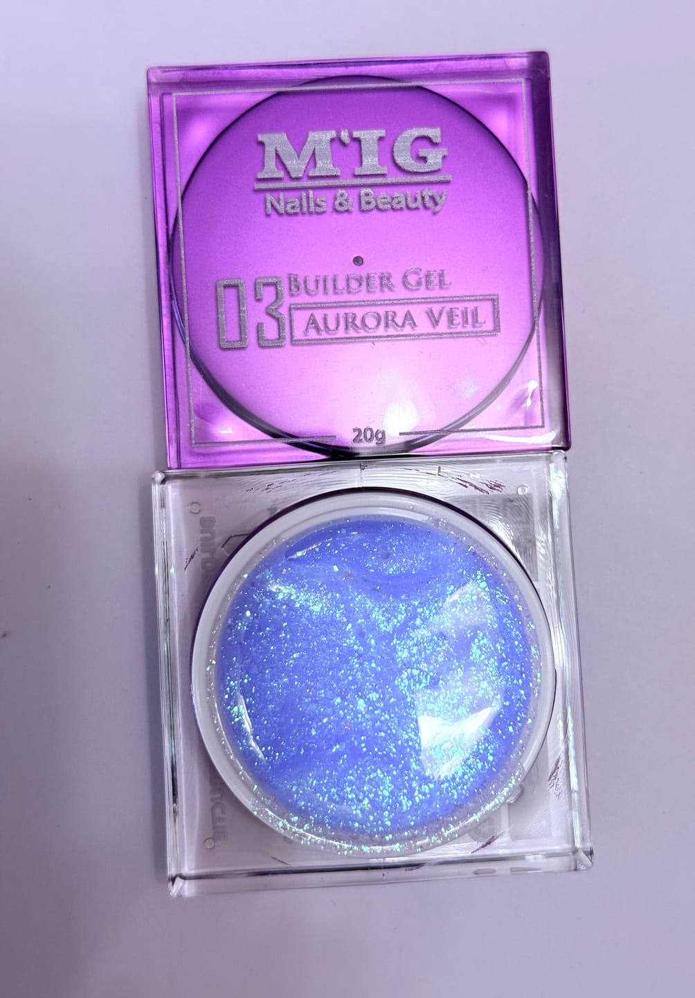 Customer photo review of Aurora Veil 03 Builder Gel