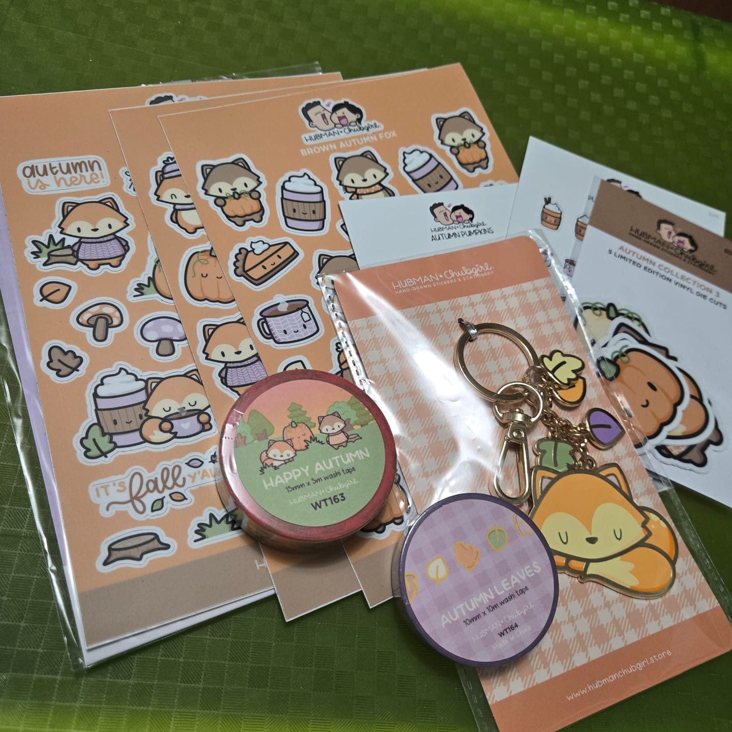 Customer photo review of Autumn Foxes Bundle