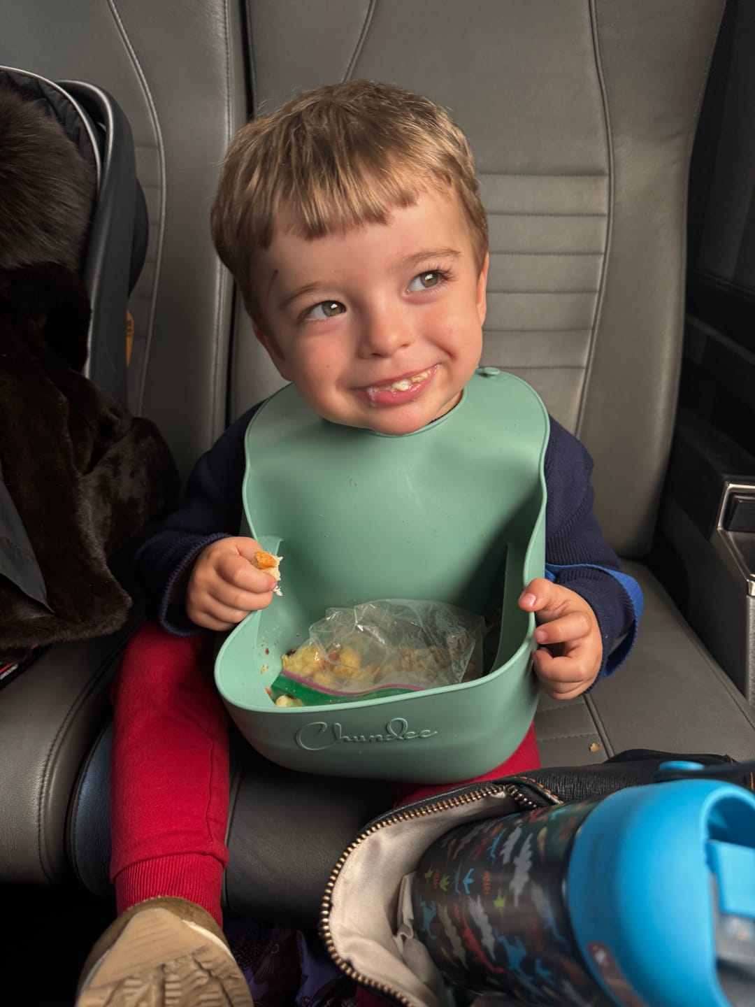 Customer photo review of Green Chundee Bib