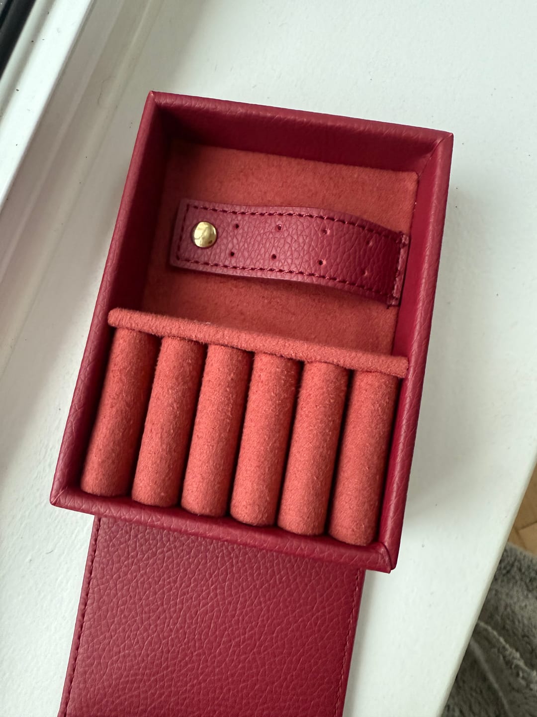 Customer photo review of Medium Travel Jewellery Box