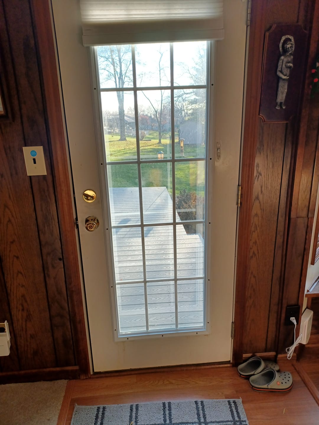 Customer photo review of Grills Between Glass 15 Lite Glass and Frame Kit (Full Lite)