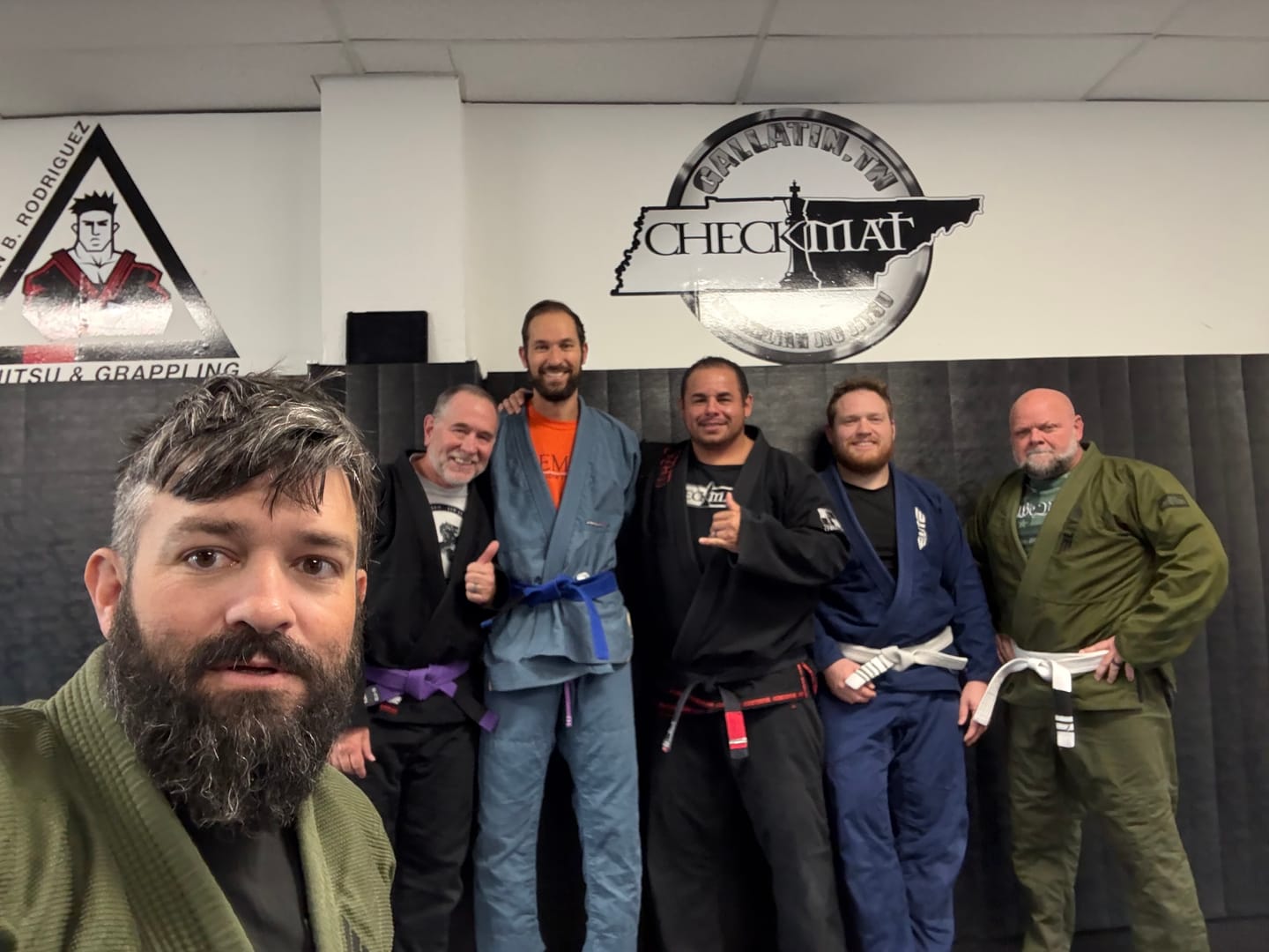 Customer photo review of Core Military Green Brazilian Jiu Jitsu Mens BJJ Gi