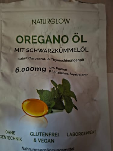 Customer photo review of OregaMix - 2in1 Ölkomplex aus Oregano & Schwarzkümmel