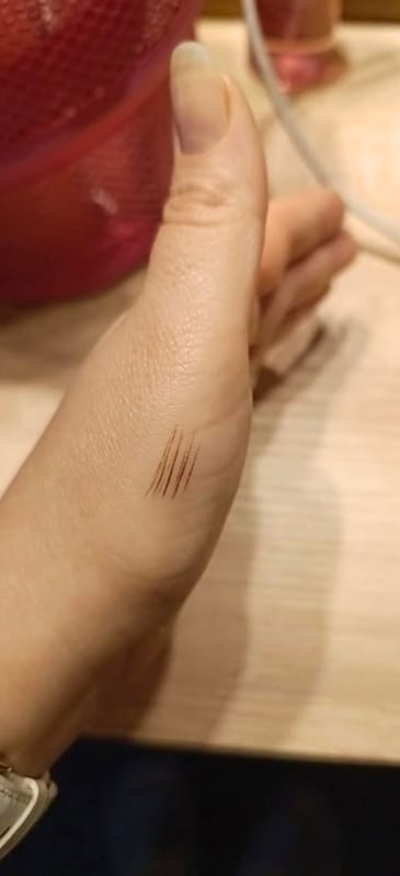 Customer photo review of Awaken™ Dual-Action Brow Wand
