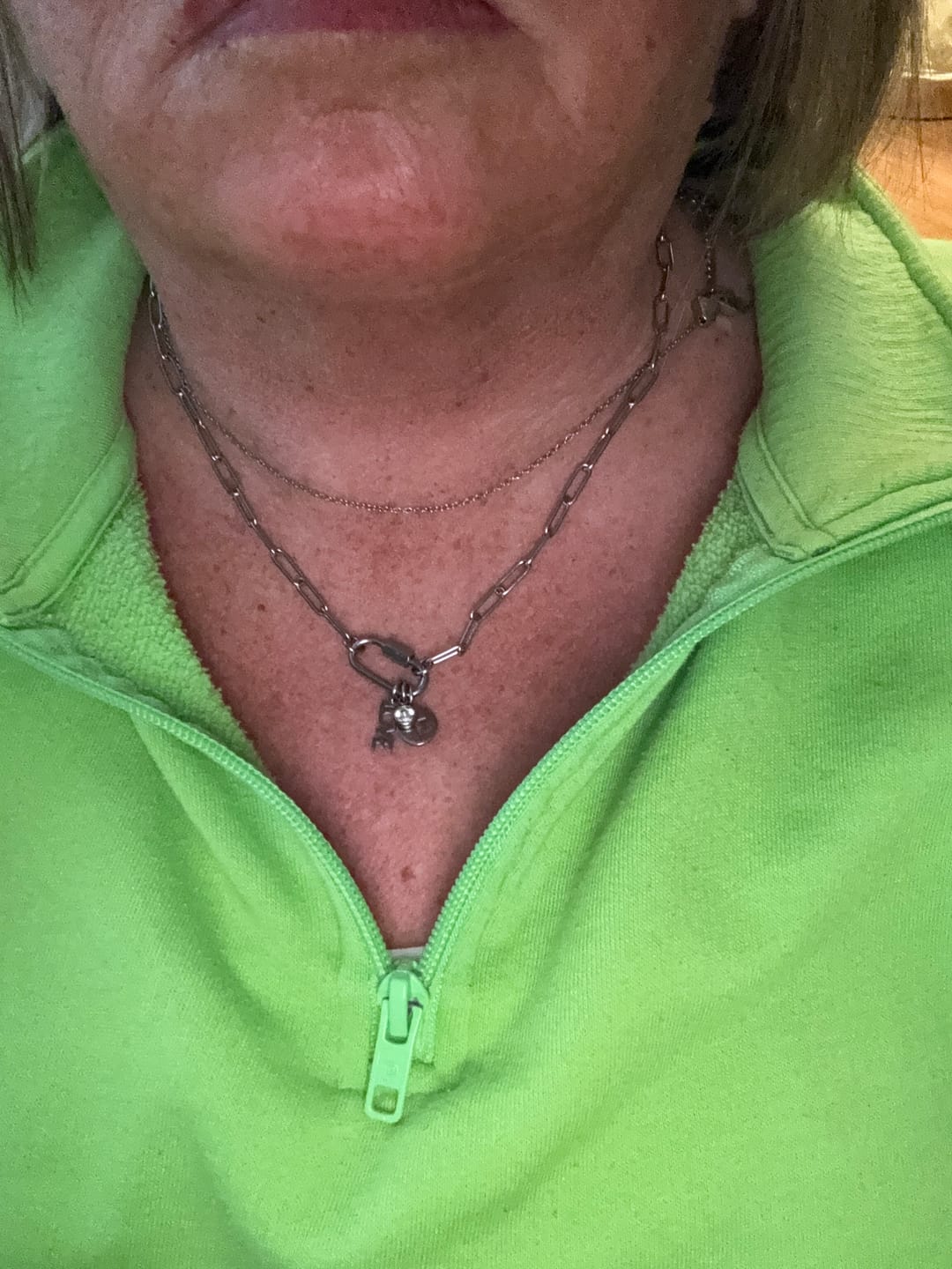Customer photo review of Love + Light Necklace