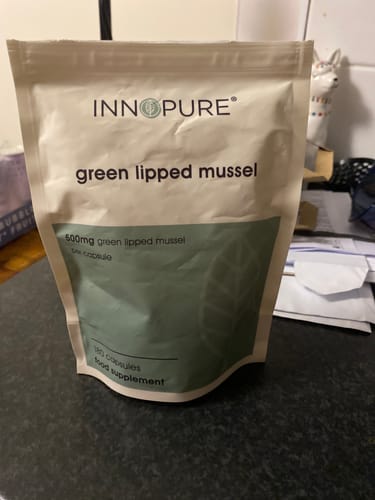 Customer photo review of Green Lipped Mussel 100% Pure, No Fillers or Binders 180 Capsules