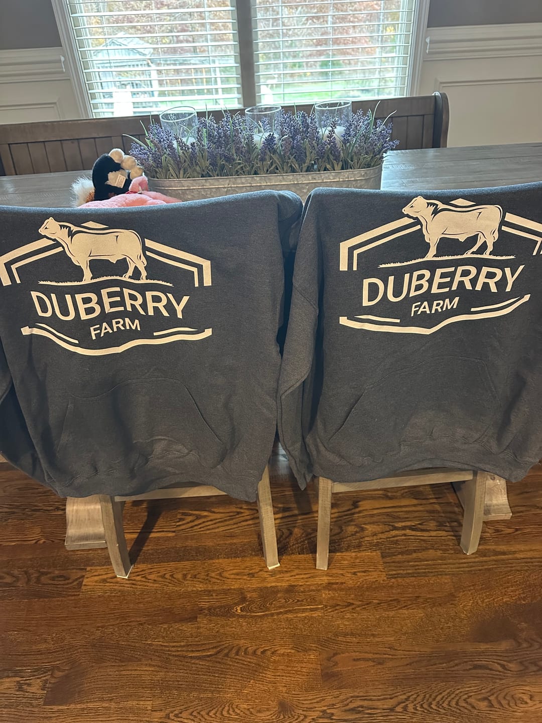 Customer photo review of CATTLE FARM CUSTOM HOODIE C2