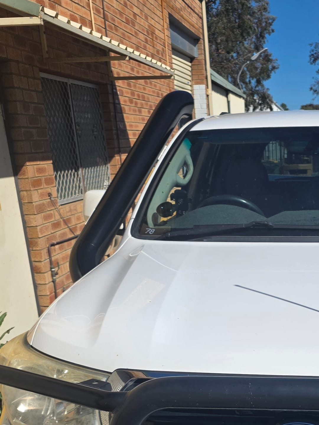 Customer photo review of Stainless Snorkel to suit Toyota Landcruiser 200 Series LC200 5"