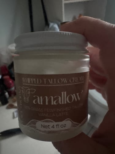 Customer photo review of Whipped Tallow Cream - Vanilla Latte