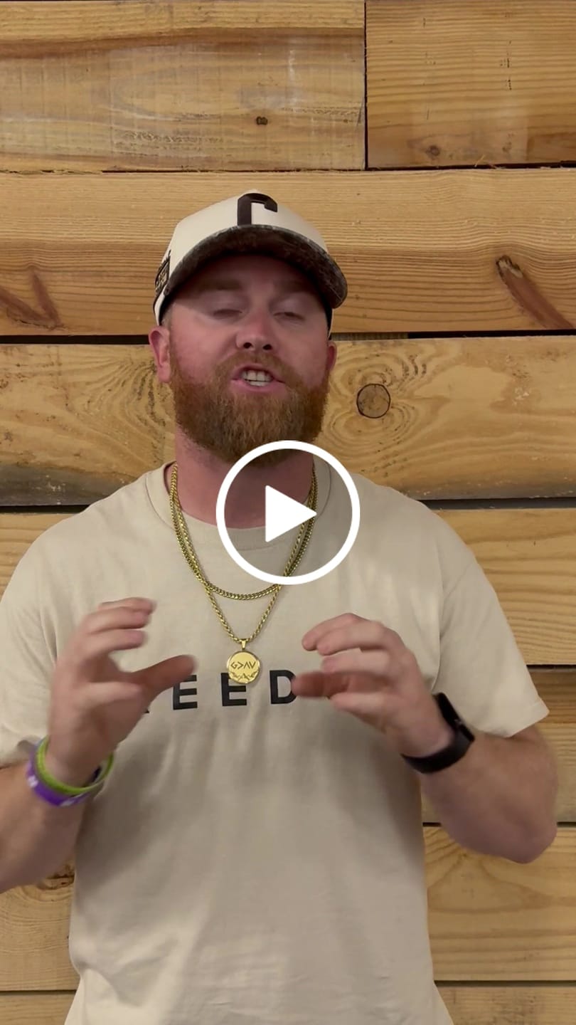 Customer video review of CONSECRATED Premium SnapBack (Structured) - Cream/Malta Woodland Camo