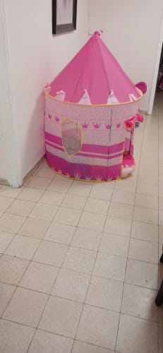 Customer photo review of 🩷 Carpa Castillo de Princesa – El Espacio Mágico Donde Tu Niña Sueña y Juega✨
