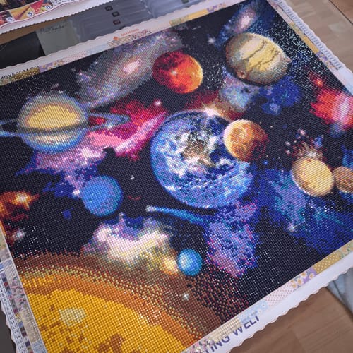 Kundenbewertung mit Foto zu Planetensystem