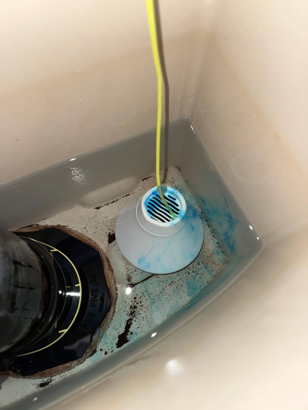 Customer photo review of Cecebear Ultra-Long Lasting Toilet Bowl Cleaner, Septic-Safe (3 Packs)