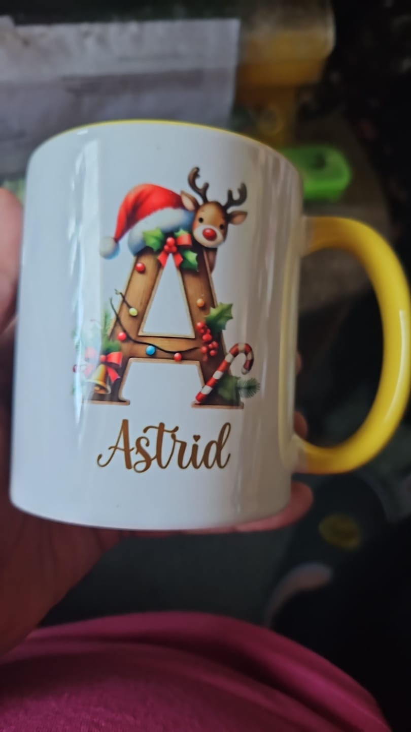 Customer photo review of Tasse Personalisiert - Weihnachtstasse 5