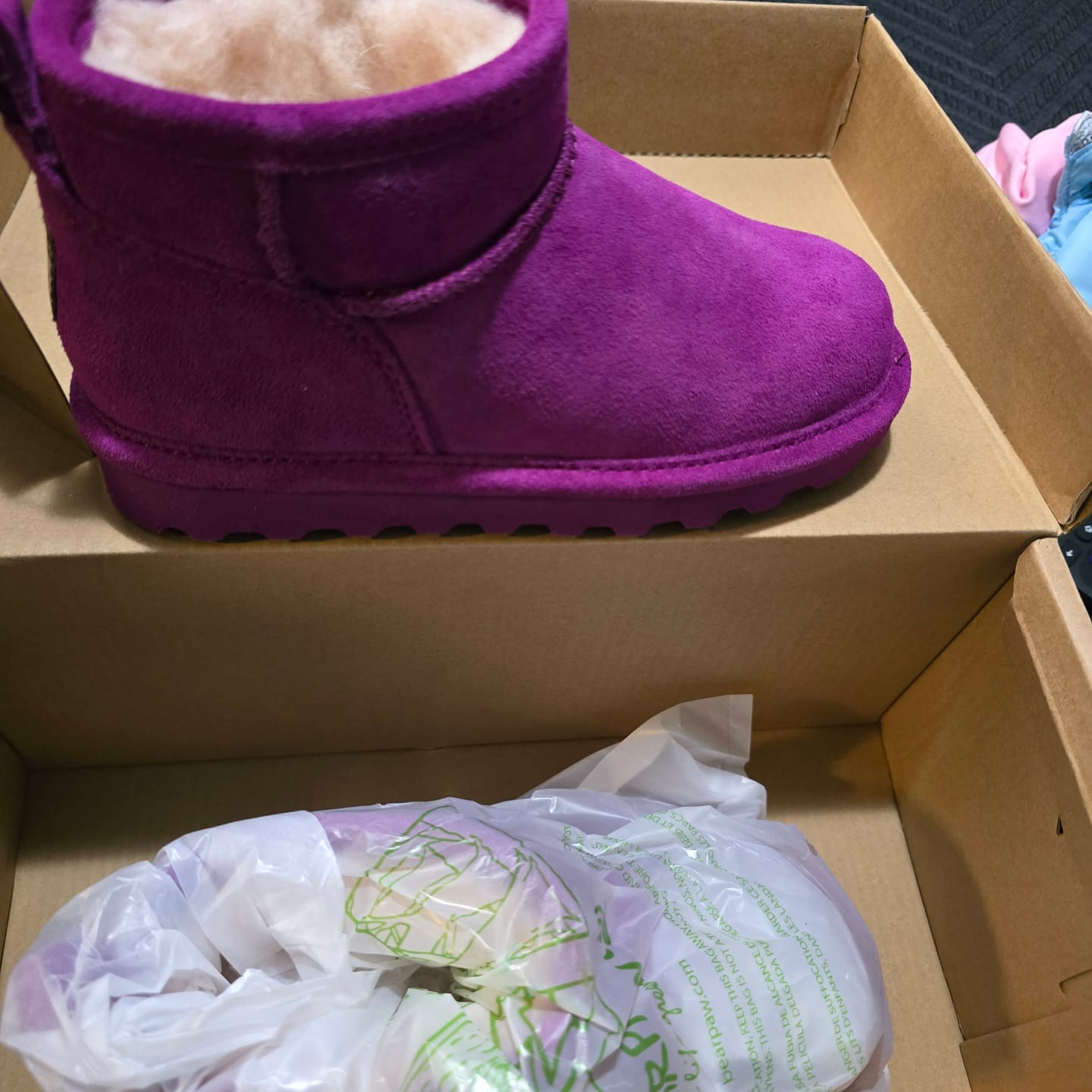 Customer photo review of SHORTY YOUTH HYPNOTIC VIOLET