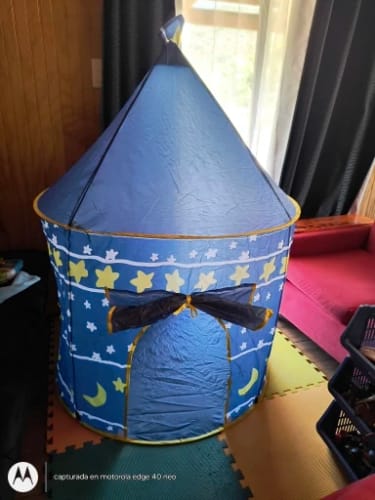 Customer photo review of 🩷 Carpa Castillo de Princesa – El Espacio Mágico Donde Tu Niña Sueña y Juega✨