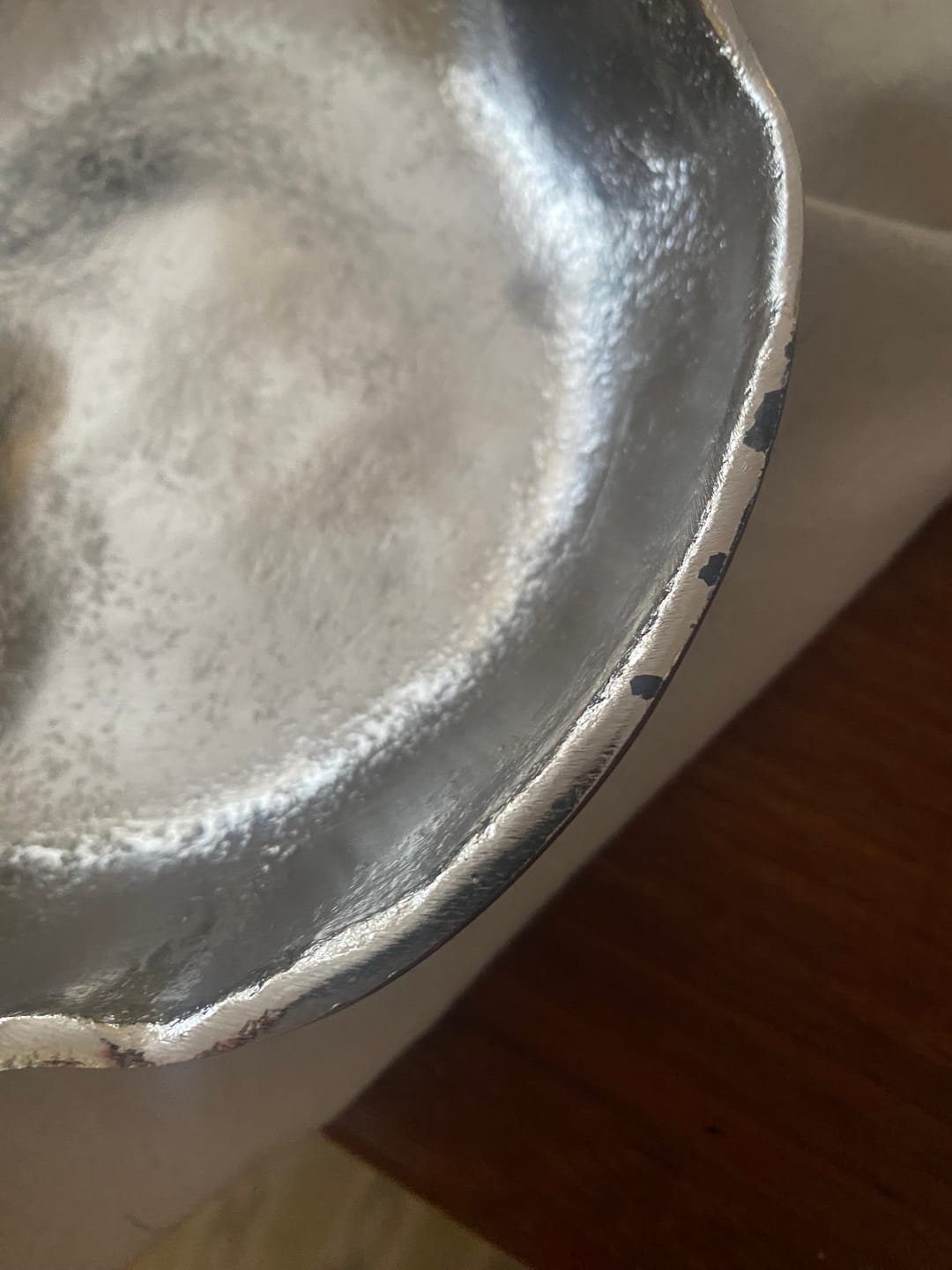 Customer photo review of Cluster of Twelve Round Silver Serving Bowls