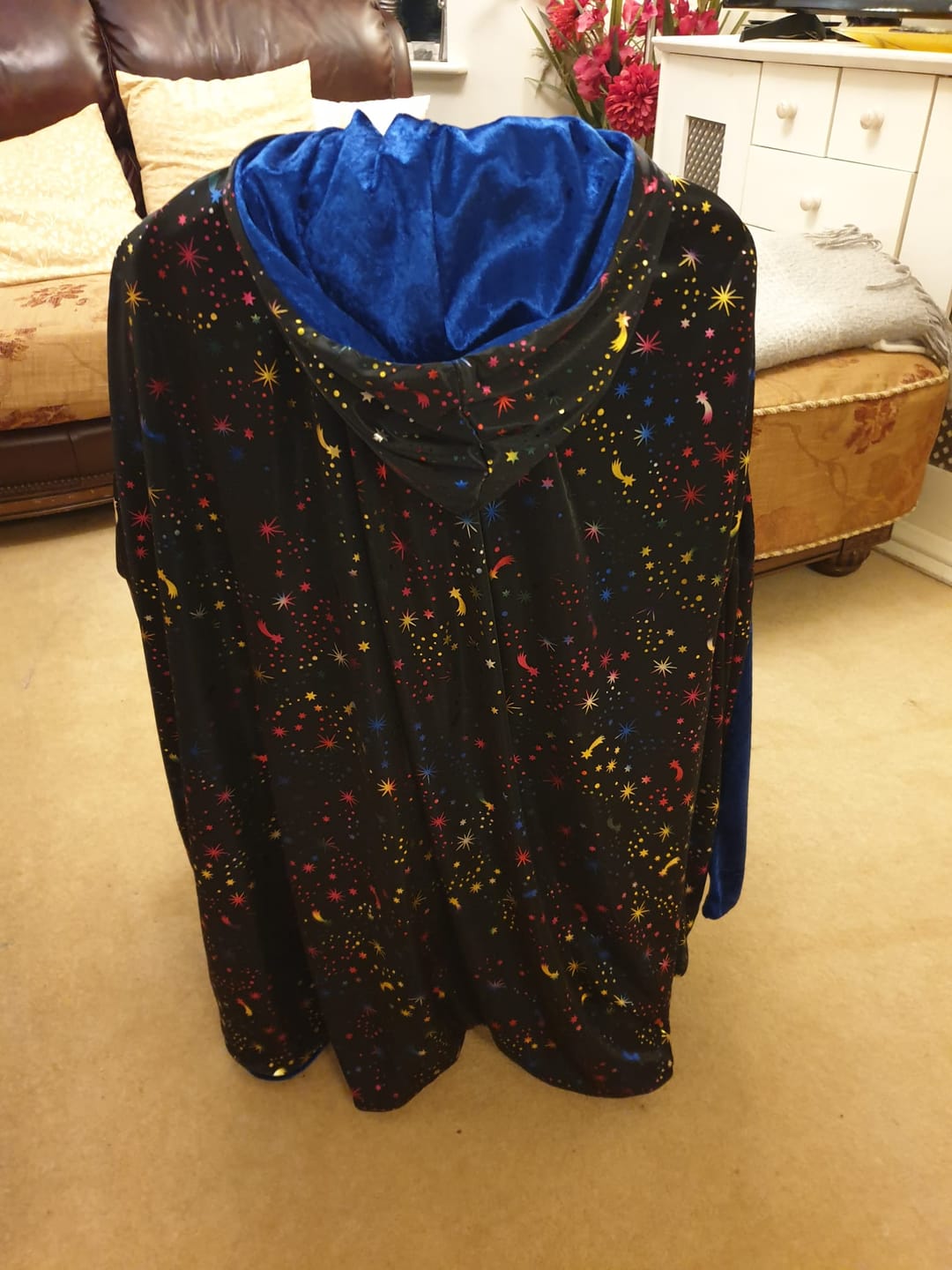 Customer photo review of Crushed Velvet Fabric