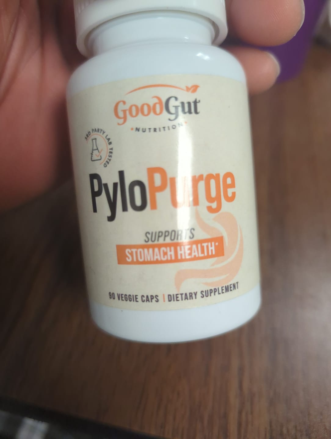 Customer photo review of PyloPurge - Herbal Treatment For H Pylori Bacteria