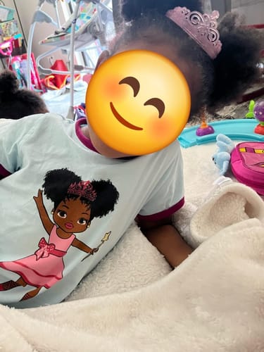 Customer photo review of Tropical Flower Dreams GIRL PAJAMA 2 PC SET SIZE TODDLER 2T - 14